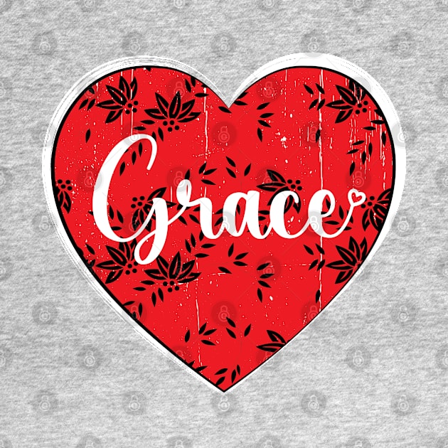 I Love Grace First Name I Heart Grace by ArticArtac